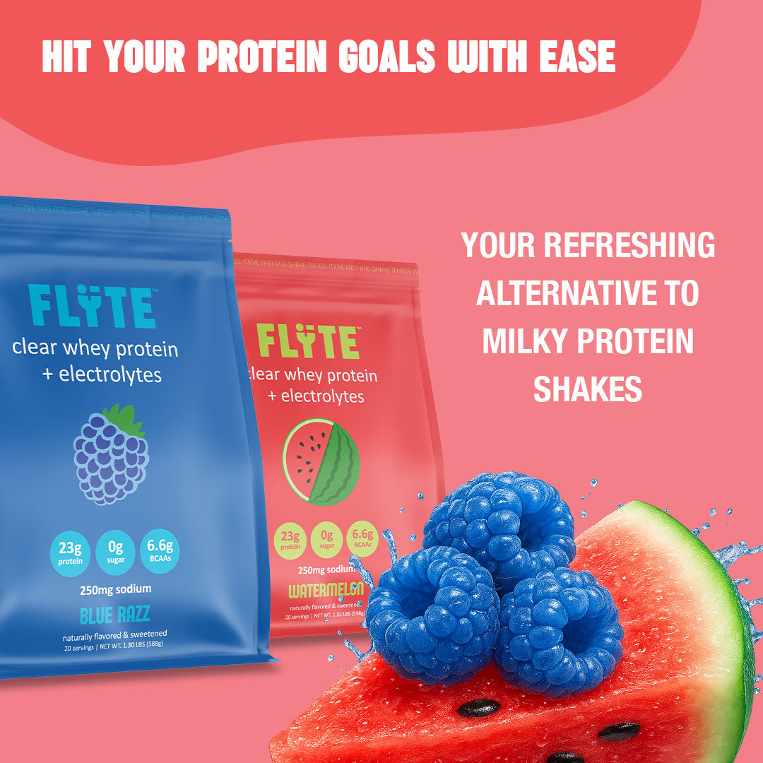Watermelon FLYTE Clear Protein + Electrolytes