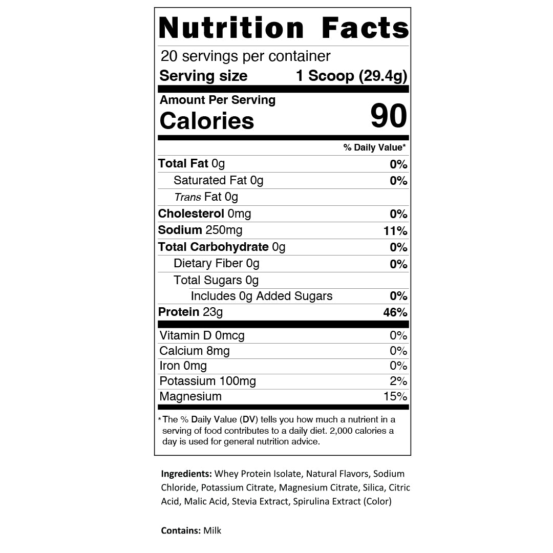 Blue Razz FLYTE Clear Protein + Electrolytes (Preorder)