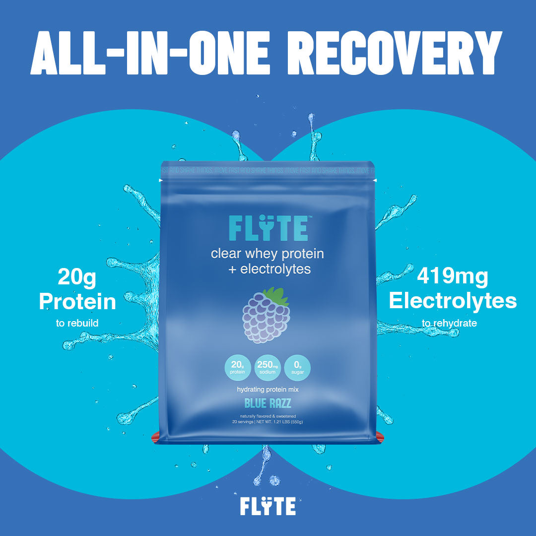 (Preorder) FLYTE Protein Hydration Mix - Blue Razz